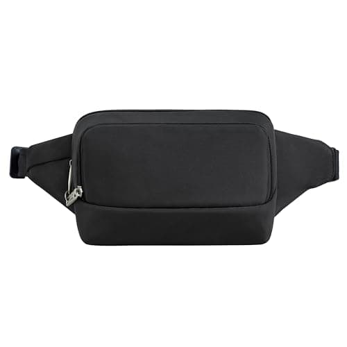 Travelon Unisex-Adult Anti-Theft Classic Waist Pack, Black, One Size