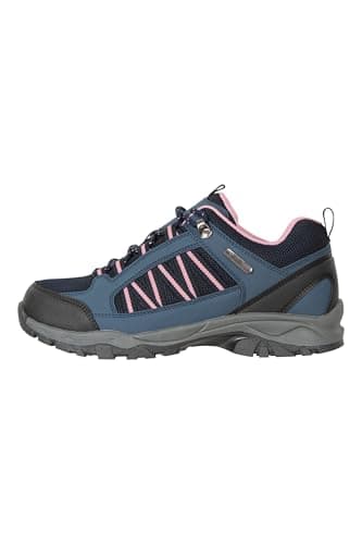 Mountain Warehouse Path Womens Outdoor Walking Shoes Navy 6 — view 5