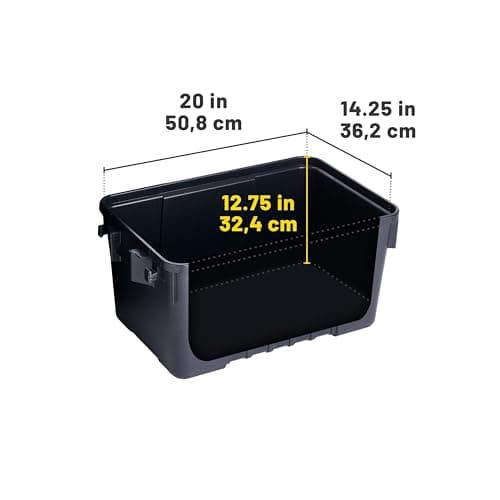 PLANO Sportsman's Trunk - Small 53ltr,Olive Drap Green, Military-Grade Storage Box with Lid, Heavy Duty, Large, Camping & Army Storage Trunks, Perfect for Hunting, Paintball, Airsoft or Home Storage — view 6