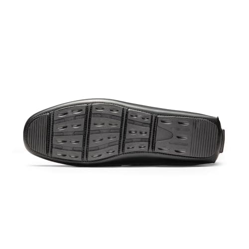 Bruno Marc Men's Loafers Slip-on Shoes,Size 7.5,Black,HUGH-01 — view 5