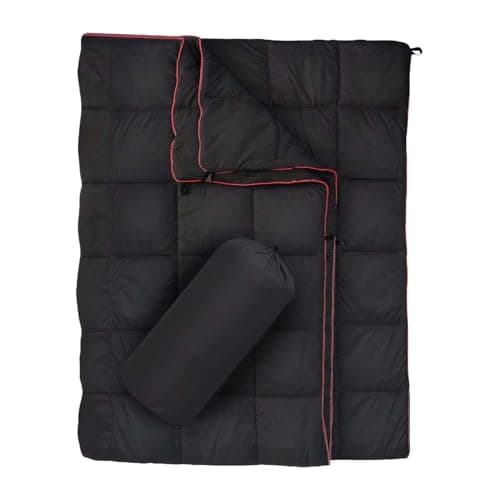 Gcerfby Packable Blanket Windproof Waterproof Wearable Portable Quilt