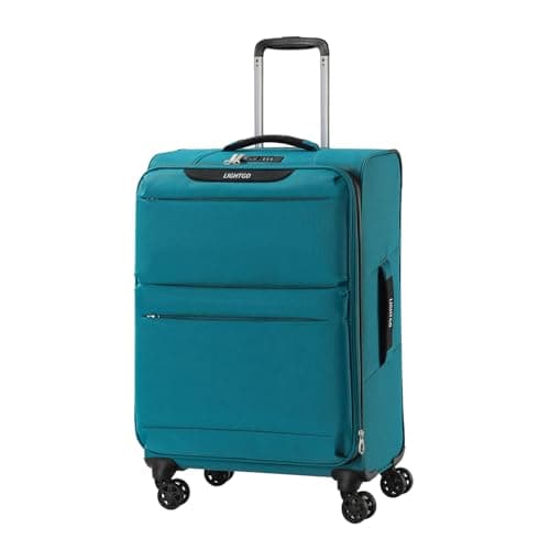 LIGHTGO 24" Softside Suitcase, Expandable, TSA Lock, Spinner Wheels