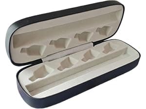 SECURAPEN Injection Pen Travel Case, Compatible with Mounjaro, Monjaro Travel Case with Steel Protect Hardshell Storage with Needle Slots for Holidays & Travel, for Weight Loss Pens. Slim (White) — view 3