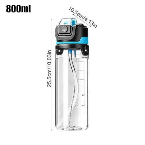 Frfik Water Bottle with Spray Mist, 800ml Drinkware — view 5