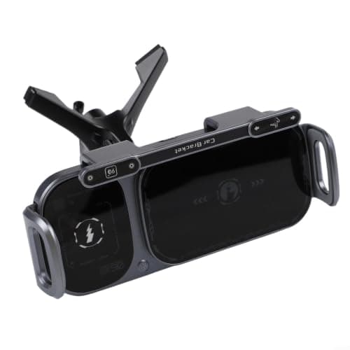 15W Wireless Car Holder 155mm Size for Folding Smartphones 15W(Black) — view 4