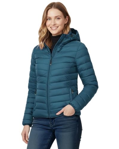 33,000ft Women's Packable Puffer Jacket Water Repellent Insulted Jacket