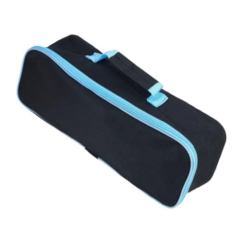 JSGHGDF Road-Trip Car Vacuum Organizer Bag Oxford Fabric, Light Blue — view 5