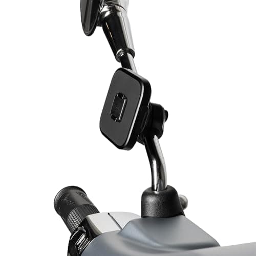Peak Design Motorcycle Mirror and GPS bar Mount: Locking and Charging (Suitable for Bars 7/8" to 1 1/8", 10-16mm Diameter) with SlimLink — view 3