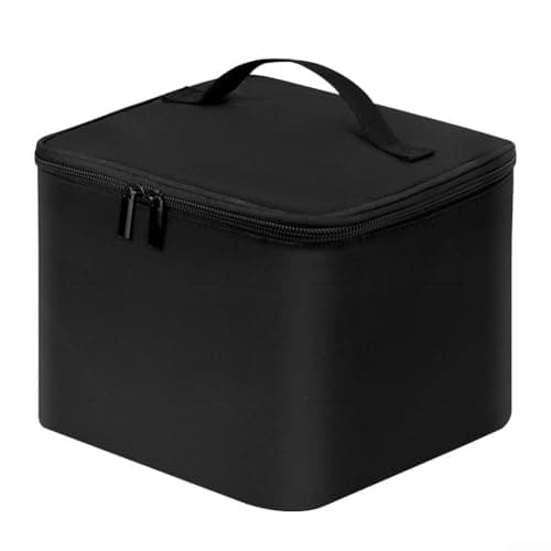 Insulated Dessert Carrier Bag, 22x22x17cm, Cupcake Coffee Holder, Triple Layer Thermal Protection, Adjustable Dividers Top Handle, Picnic Travel Road Trip — view 5