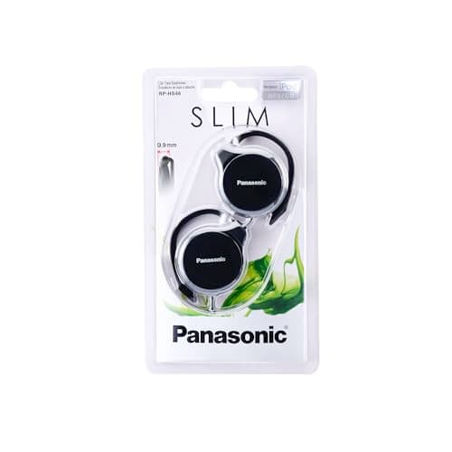 Panasonic RP-HS46E-K Slim Clip on Earphone - Black — view 5
