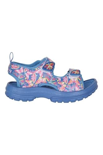 Mountain Warehouse Sand Kids Sandals - Comfortable Footwear, Cushioned Footbed, Touch Strap Fastening, Boys & Girls - Spring Summer, Beach, Walking & Outdoors Dark Blue 1 — view 2
