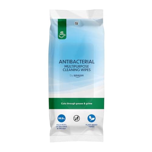 by Amazon Antibacterial Multipurpose Cleaning Wipes, fresh, 252 Count, 42 count (Pack of 6) — view 2