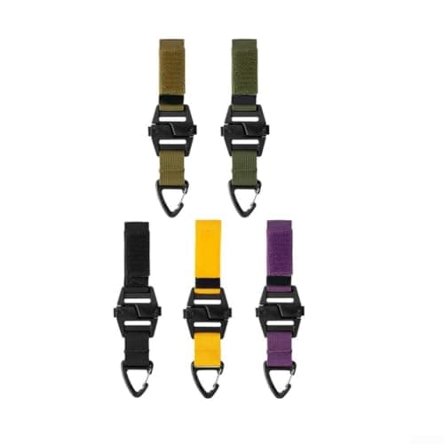 Outdoor Camping Belt Buckle 25-55mm Strap Adapter(Khaki) — view 3