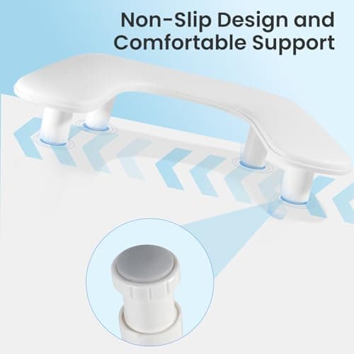 BREEZENEST Nail Arm Rest Manicure Hand Pillow, U-Shaped Nail Arm Rest Cushion with Non-Slip Base for Nail Art, Nail Salon Hand Rest Support Cushion Adjustable Height (White) — view 5