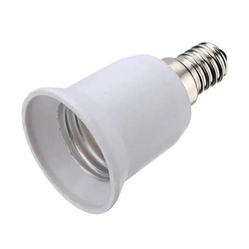 TWDRTDD E14 to E27 Light Adapter Socket Base Converter for Light Lamp Bulb Holder Fitting (Pack of 3) — view 3