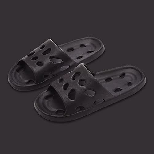 Quick Drying Shower Slippers for Women Men,Anti-Slip Bathroom Slippers Swimming Pool Beach Sliders Lightweight Open-toe Travel-friendly Breathable Shoes Slide Slippers Indoor,Outdoor — view 2