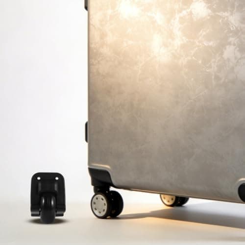 TOYANDONA Luggage Wheels Repair Pair with 360 Degree Swivel Locking Black — view 6