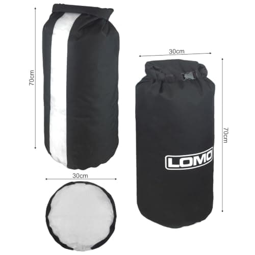 Lomo 60L Dry Bag with Window, Black. — view 2