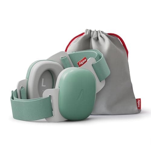 Alpine Muffy Baby Comfort Ear Defenders, Adjustable up to 48 months, Green