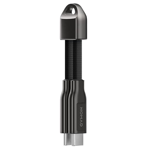 ChargeKey 240W V2 - USB C to USB C Keychain Charger - The Ultimate Charging Solution for The Modern, Portable Charger for iPhone, USB Keychain