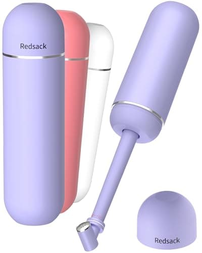 Portable Bidet for Travel & Camping - Manual Squeeze Peri Bottle Handheld