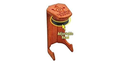 Shower Buddy Adjust™ – Adjustable Timed Push‑Button Shower Holder for Campsites, Gyms & Pools | Hands‑Free Valve Lock Tool for Exposed Pipe Showers | Ideal for Campers, Motorhomes & Shared Facilities — view 5
