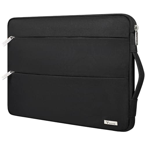 Voova Laptop Sleeve 14-15 Inch, Laptop Case for MacBook Air 15, Black