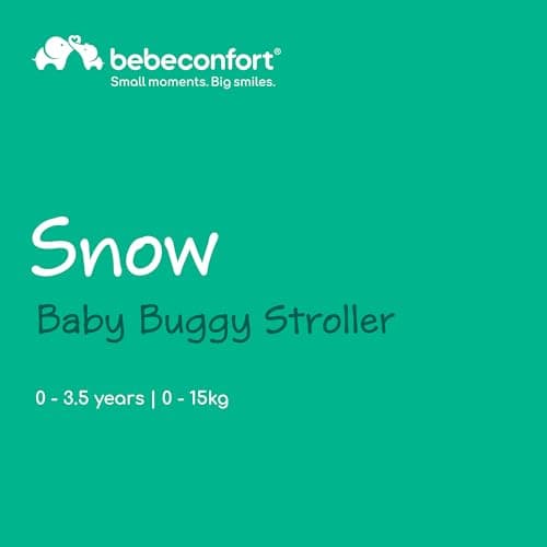 Bebeconfort Snow, Baby Buggy Stroller, 0 Months - 3.5 Years, 0-15 kg, Travel Buggy, Lightweight & Foldable, Mineral Graphite — view 2