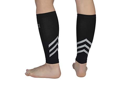 PRO 11 WELLBEING Pro Performance Calf Compression Sleeves 1 Pair (Small) — view 2