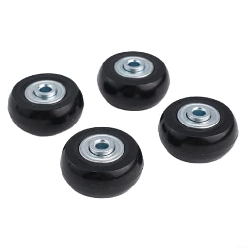 4 Pcs Luggage Wheels, Rubber Suitcase Replacement Wheels With — view 5