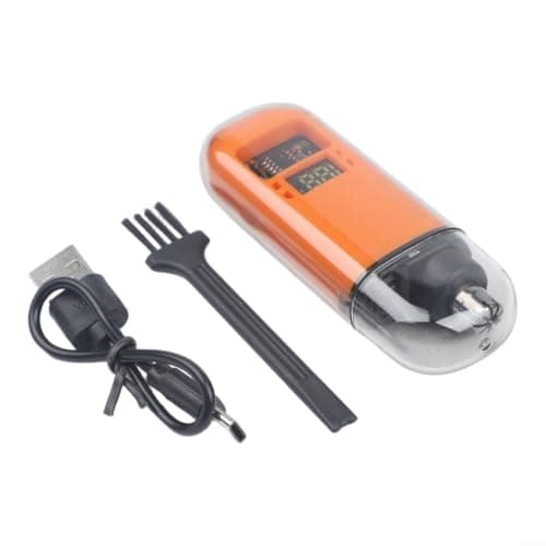 Portable Nose Hair Trimmer for Travel Compact Lightweight Design(Orange Display) — view 4