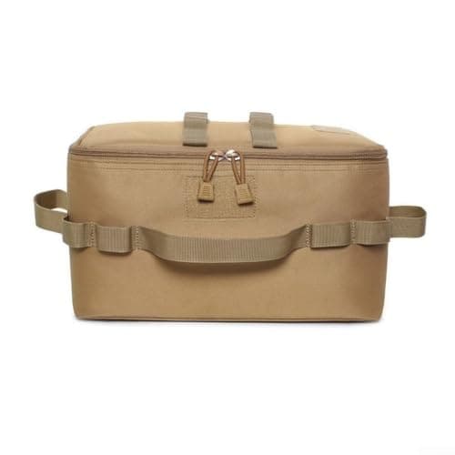 Portable Tool Organizer Bag for Camping Hiking Travel(Brown)