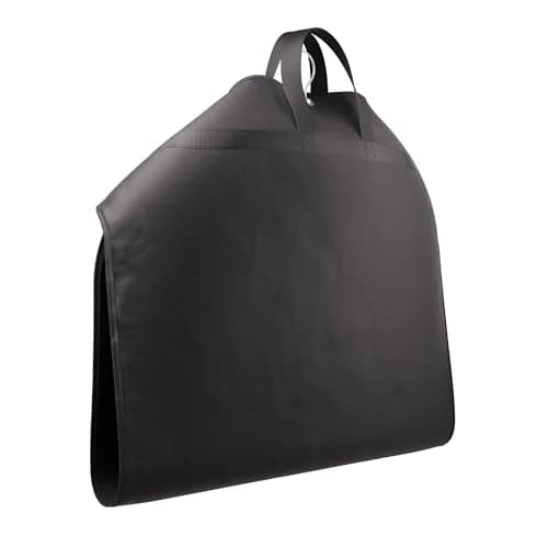 HANGERWORLD 40 Inch Black Breathable Suit Cover Carrier Protector Travel Bag with Handles — view 4