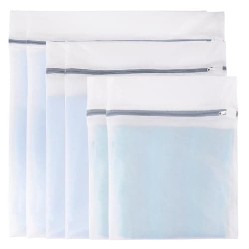 Bighan 6 PCS Mesh Laundry Wash Bag, 60x50cm/50x40cm/ 30x40cm
