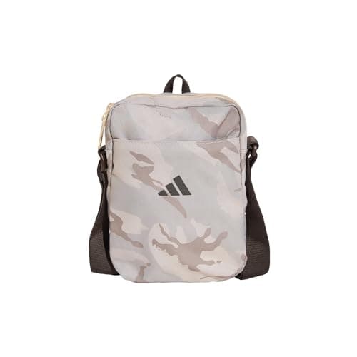 adidas Unisex Camo Graphic Organizer Waist_Pack, Crystal Linen/Wonder Beige/Aurora Coffee, One Size