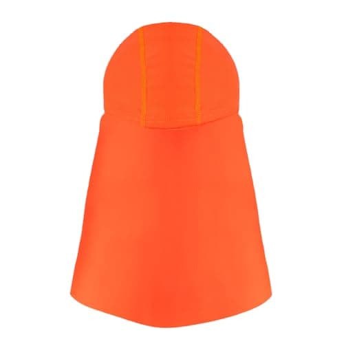Kids Beach Sun Hat with Neck Flap UPF 50+ Summer Swim Cap with Adjustable Chin Legionnaires Hat Sun Protection Beach Hat Soft Neck Protection Sun Visor Baseball Cap for Travel Holiday Seaside — view 4