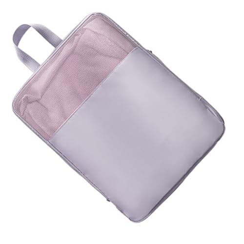 Vacuum Storage Bags with Sateen Fabric, Purple L