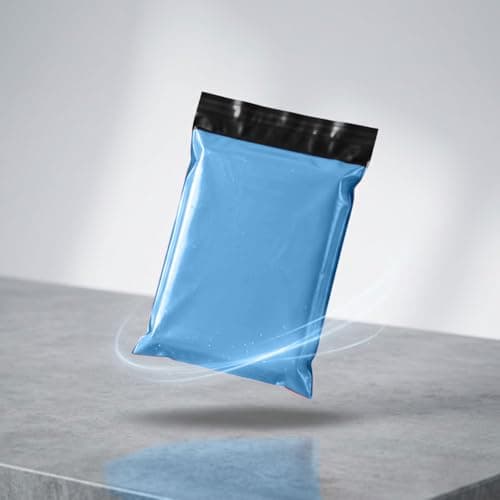 iSOUL Parcel Bags, 17x24 [432mm x 610mm] Vinted Strong Large Mailing Postal Postage Bags [Use in Parcel, Delivery, Shipping, Mail, Package] Blue Bags — view 6
