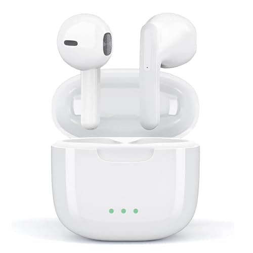 Wireless Earbuds, Bluetooth 5.3 In Ear Headphones with Noise Cancelling Mic