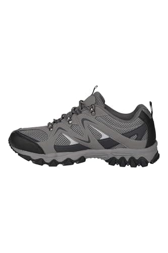 Mountain Warehouse Jungle Mens Walking Shoes - Lightweight Running Shoes, Breathable, Comfortable, Flexible Gym Shoes - Spring Summer Hiking & Trekking Dark Blue Adult Shoe Size 10 — view 6