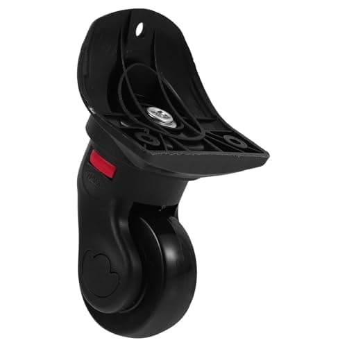 Swivel Wheel for Luggage Replacement, 5.5x5.5x5cm PVC Nylon Black