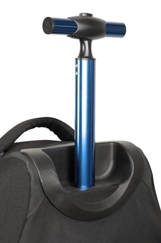 Mountain Warehouse Voyager 50L Wheelie Rucksack Jet Black ONE — view 6