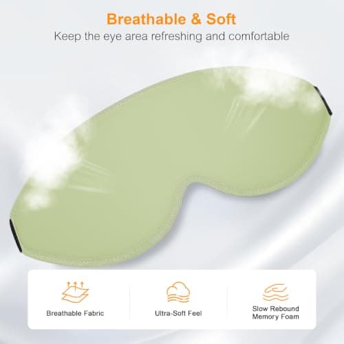 Gritin 2026 Gen 2 Sleep Mask-100% Blackout Eye Sleeping Mask for Women&Men — view 5