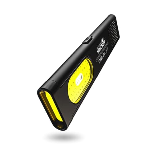 WARSUN T7 Rechargeable Pocket Torch, Slim EDC Flashlight with USB-C Charging, Magnetic Base & Clip, Lightweight Portable LED Torch for Everyday Carry, Night Walking, Camping, Work & Emergency