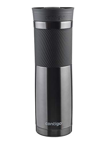 Contigo Travel Mug Byron, Stainless Steel Thermal-Mug, Coffee to go cup, 100% leakproof, Keeps hot for 7 hours, dishwasher safe lid, Bronze — view 3