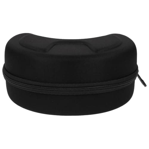 Healifty Portable Sunglasses Storage Bag Glasses Pouch Eyewear Holder with Smooth Zipper Compact Protective Case for Travel and Daily Use