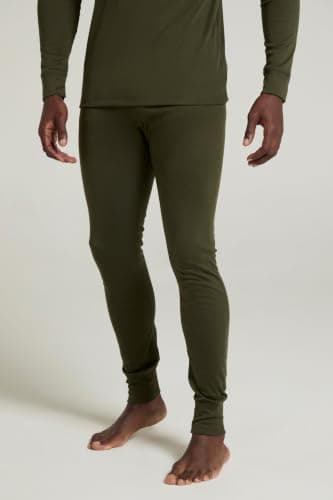 Mountain Warehouse Talus Mens Thermal Baselayer Pants Khaki M — view 2