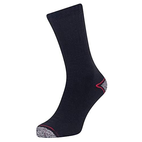 Iron Mountain IMSCK221 Mens Multipack Workwear Heavy Duty Recycled Cotton Padded Work Socks & Duracell Plus 9V Batteries (Pack of 2) - Alkaline - 100% Life Guaranteed — view 4