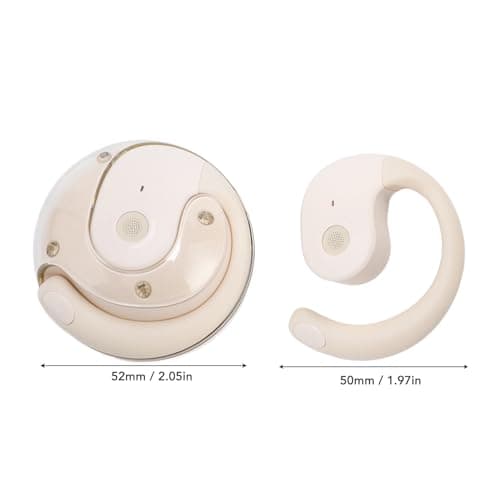 AI Translation Earbuds Real Time, Earhook Translation Earbuds 80 Languages 14 Accents Translator Device Noise Cancelling Bluetooth Earphone for Travel Business Meeting Learning — view 5