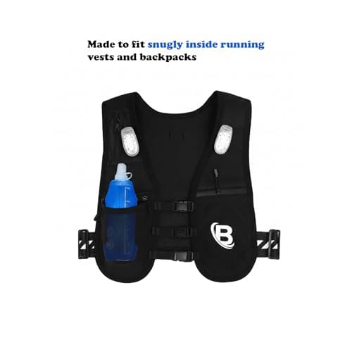 Blend & Bloom Soft Flask Running Water Bottle 500ml,Foldable Flexible Lightweight Leakfroof Collapsible Water Bottle, Soft Flask for Hydration Running Vest for Hiking Cycling — view 6